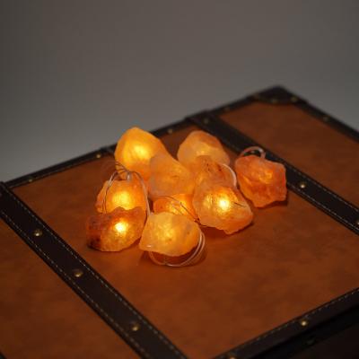 Himalayan salt lamps Light strings Christmas ornament