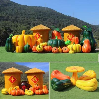 Harvest Festival Large FRP crafts,outdoor large decoration, simulation of fruits and vegetables